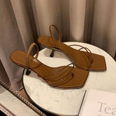 Tacones elegantes de diseño popular y temperamento alto